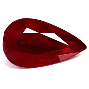 1.10 carat Pear Ruby - Gemstone Thumbnail