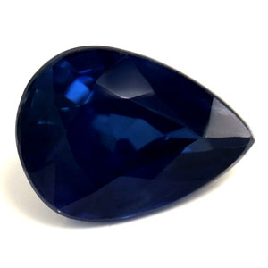 Sapphire Pear 0.96 carat Blue Photo