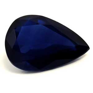 Sapphire Pear 0.97 carat Blue Photo