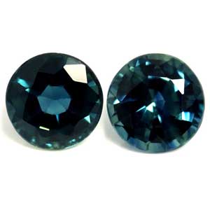1.07 ct. Teal Sapphire