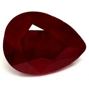 0.99 carat Pear Ruby - Gemstone Thumbnail