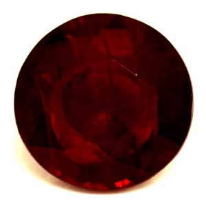 Ruby Round 0.57 carat Red Photo