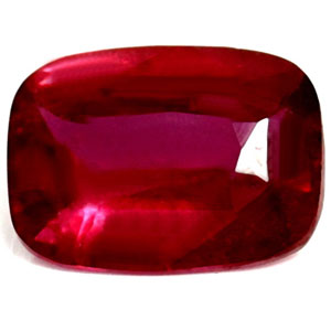 Ruby Cushion 0.83 carat Red Photo