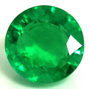 0.80 carat Round Emerald - Gemstone Thumbnail