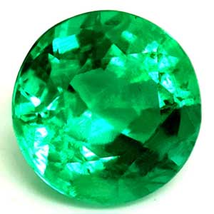 0.69 carat Round Emerald - Gemstone Thumbnail