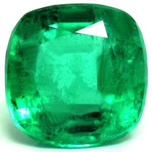 Emerald Cushion 2.74 carat Green Photo