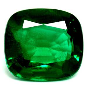 Emerald Cushion 2.89 carat Green Photo