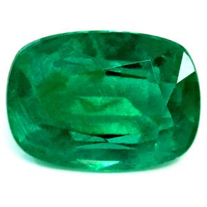 Emerald Cushion 4.12 carat Green Photo