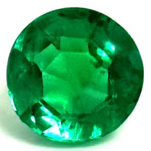 0.48 carat Round Emerald - Gemstone Thumbnail