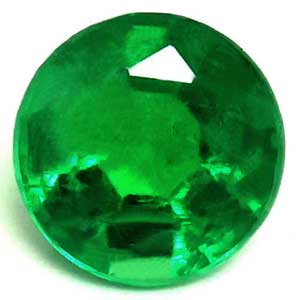 0.45 carat Round Emerald - Gemstone Thumbnail