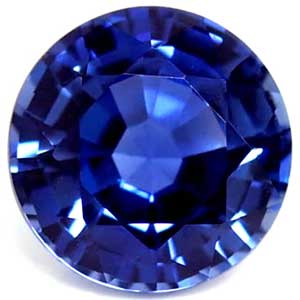 Sapphire Round 0.64 carat Blue Photo