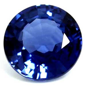 Sapphire Round 0.66 carat Blue Photo