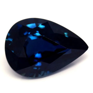 Sapphire Pear 0.85 carat Blue Photo