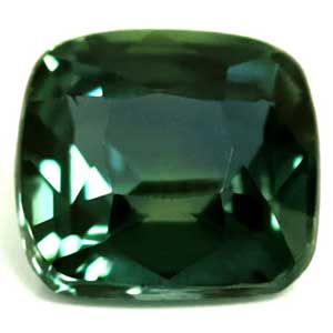 Sapphire Cushion 1.07 carat Blue Green Photo
