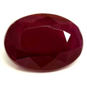 1.23 carat Oval Ruby - Gemstone Thumbnail