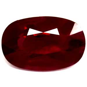 1.24 carat Oval Ruby - Gemstone Thumbnail