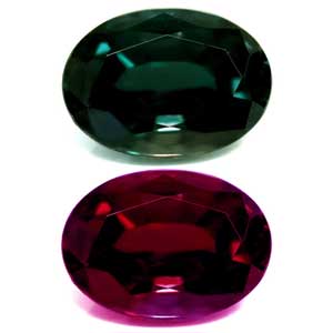 Alexandrite Oval 2.20 carat Green Photo