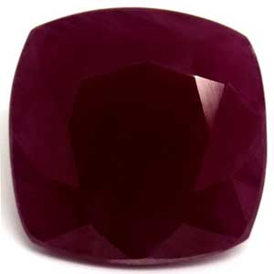 Ruby Cushion 9.95 carat Red Photo