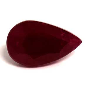 2.27 carat Pear Ruby - Gemstone Thumbnail