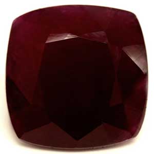 Ruby Cushion 6.66 carat Red Photo