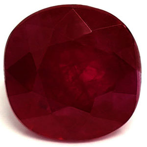 Ruby Cushion 0.97 carat Red Photo