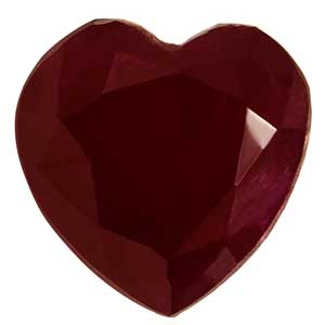 0.97 carat Heart Ruby - Gemstone Thumbnail