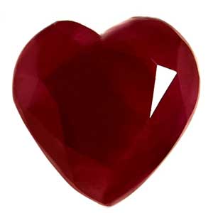 0.76 carat Heart Ruby - Gemstone Thumbnail