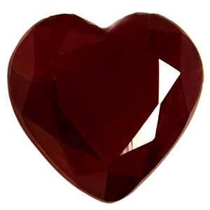 1.00 carat Heart Ruby - Gemstone Thumbnail