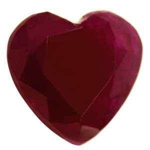 0.79 carat Heart Ruby - Gemstone Thumbnail