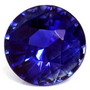 Sapphire Round 0.65 carat Blue Photo