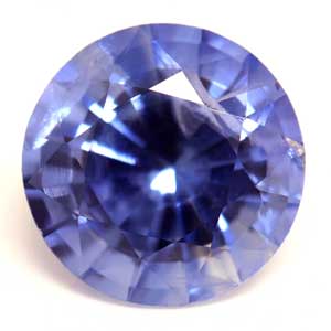 Sapphire Round 0.65 carat Blue Photo