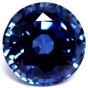 Sapphire Round 0.66 carat Blue Photo