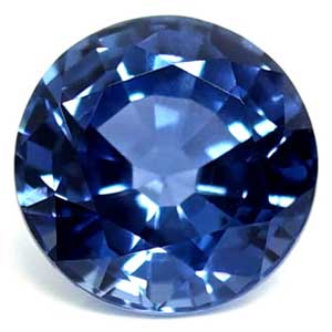 Sapphire Round 0.63 carat Blue Photo