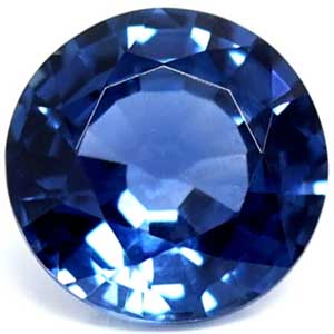 Sapphire Round 0.61 carat Blue Photo