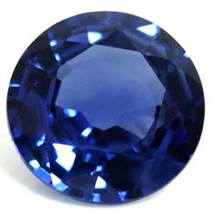Sapphire Round 0.53 carat Blue Photo