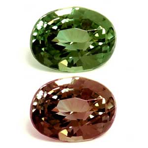 Alexandrite Oval 1.03 carat Green Photo