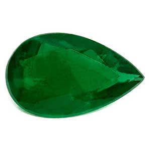 Emerald Pear 0.93 carat Green Photo