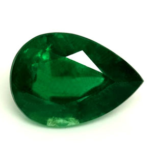Emerald Pear 0.64 carat Green Photo