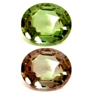 Alexandrite Oval 0.81 carat Green Photo
