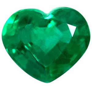 1.52 carat Heart Emerald - Gemstone Thumbnail