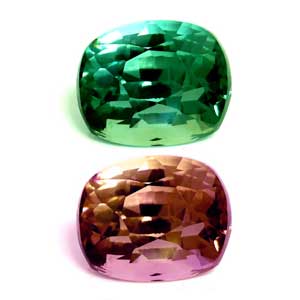 Alexandrite Cushion 0.58 carat Green Photo