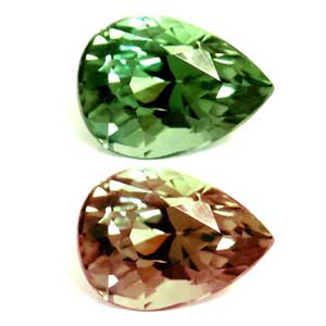 Alexandrite Pear 0.65 carat Green Photo