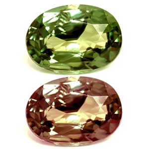Alexandrite Oval 1.02 carat Green Photo