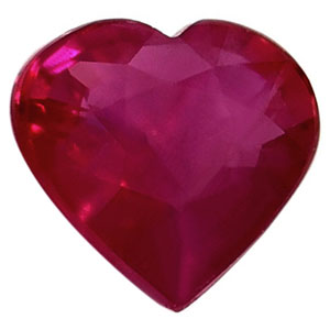 1.01 carat Heart Ruby - Gemstone Thumbnail