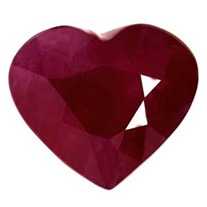 1.61 carat Heart Ruby - Gemstone Thumbnail