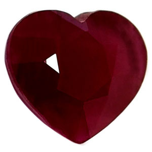 1.03 carat Heart Ruby - Gemstone Thumbnail