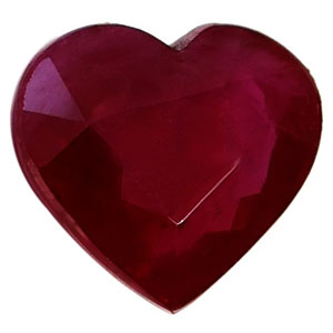 1.03 carat Heart Ruby - Gemstone Thumbnail