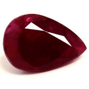 1.12 carat Pear Ruby - Gemstone Thumbnail