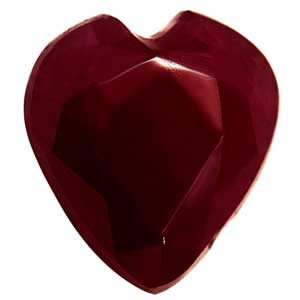 0.95 carat Heart Ruby - Gemstone Thumbnail