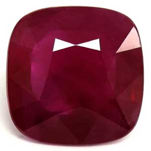 Ruby Cushion 1.02 carat Red Photo